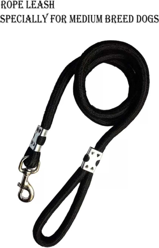 Aviean International Black and Multicolour Heavy Dog Rope 160cm For Dog For All Breed Dog Dog & Cat Leash(Large, skyblue)