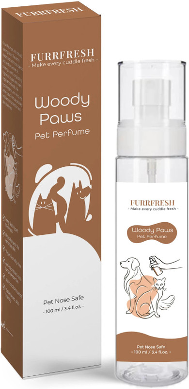 Furrfresh Woody Paws : Grounding & Earthy Pet Perfume | Cologne(100 ml)