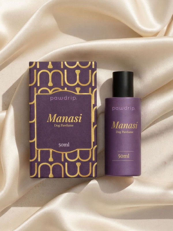 Pawdrip Dog Pawfume Manasi | Oil based Long Lasting Perfume for Dogs and Cats | Manasi Cologne(50 ml)