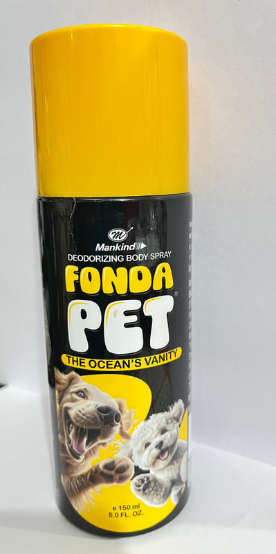 Pet Mankind FONDAPET DEODERIZING BODY SPRAY FOR DOGS & CATS 150ML Ocean's Vanity Cologne(150 ml)