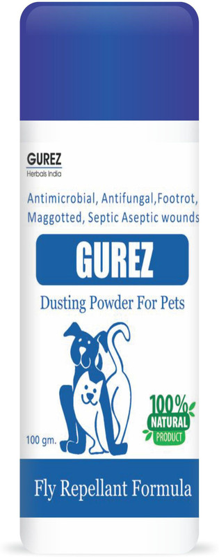 Gurez Natural Pet Powder for Dogs and Cats Anti-itching, Anti-Fungal Infection 200 Gm All Natural Cologne(100 ml)