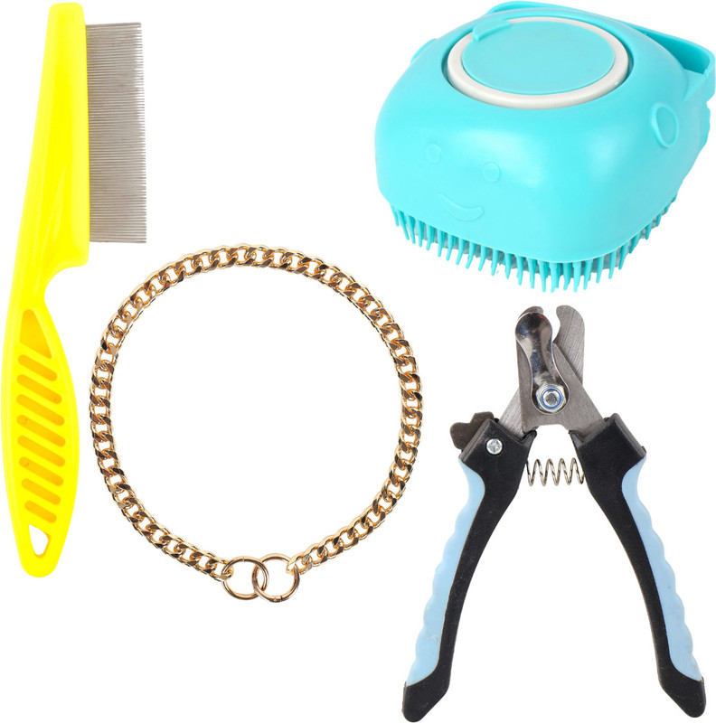 pawdles 2-in-1 Pet Grooming Combo – Flea Comb & Glove Basic Comb for  Dog & Cat