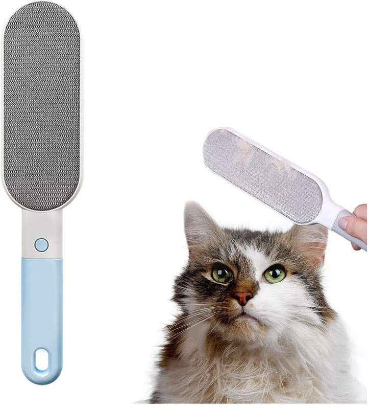 aqualyf pets Grooming Gloves for Dog & Cat(Blue, Fits All)