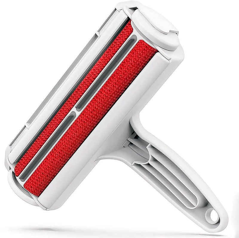 Molvans Reusable Pet Hair Remover Roller for Dog & Cat Hair on Sofa, Bed, Carpet, Cloth Plain/ Bristle Brushes for  Dog & Cat