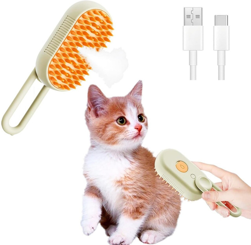 Pawmino Slicker Brush for Dogs & Cats | Dog Hair Remover Grooming Comb Slicker Brushes for Cat, Dog, Rabbit, Horse, Dog & Cat