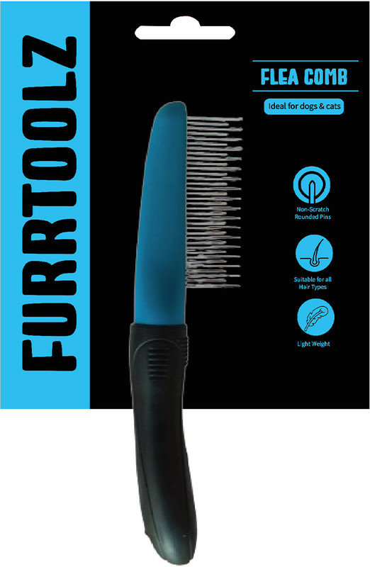 Furrtoolz Flea Comb for Pets - Effective Flea & Tick Removal with Gentle Grooming Basic Comb for  Dog & Cat