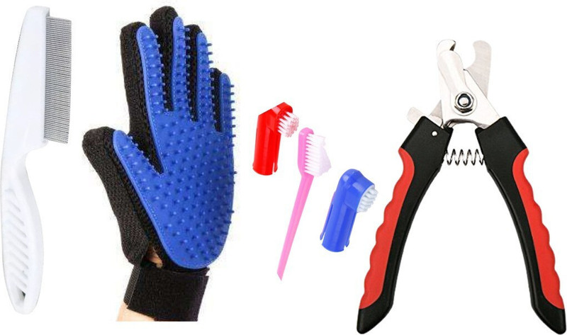 Regiis Deluxe Dog Grooming Bundle Basic Comb for Dog & Cat