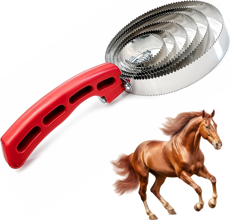 SAFURE Metal Curry Comb Curry Comb for  Cow