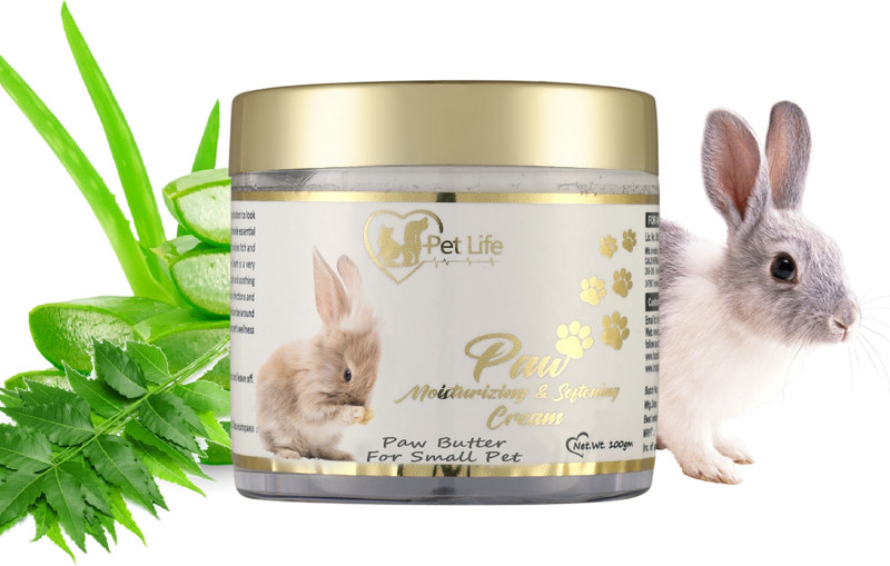 Pet Life Paw Moisturizing & Softening Cream For Small Pets, Rabbits & Kitten Paw Cracked Pet Conditioner(100 ml)