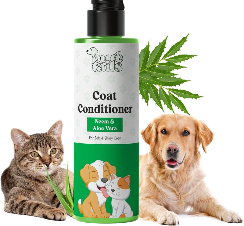 Pure Tails Neem & Aloe Vera Pet Conditioner(200 ml)