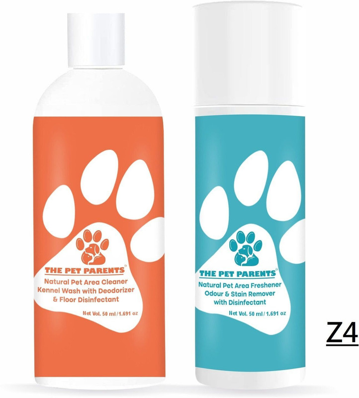 THE PET PARENTS Pet Area Freshner 500 ML And Pet Area Cleaner 2 L Non-Toxic Odor Control Spray Deodorizer(2500 ml, Pack of 2)