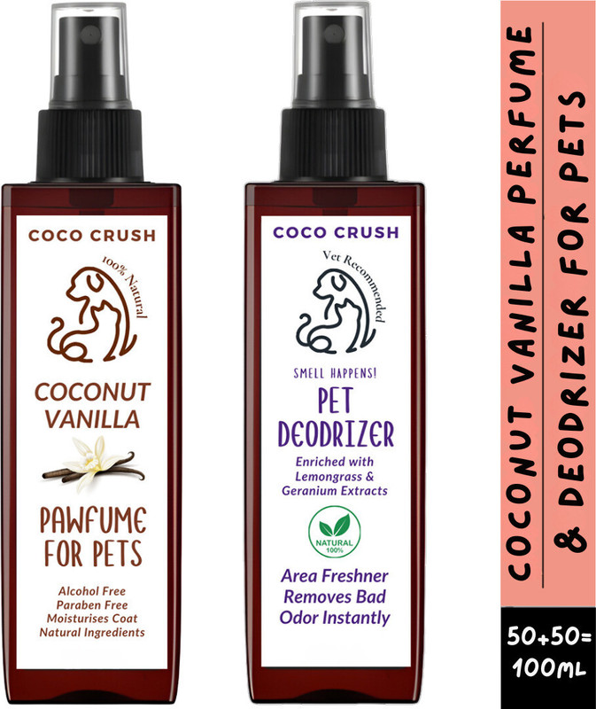 COCO CRUSH Vanilla Deodorizer(100 ml, Pack of 2)