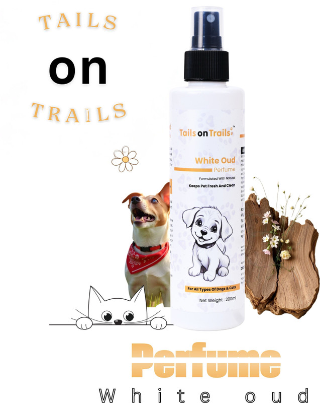 Tails on Trails White Oud Deodorizer(200 ml, Pack of 1)