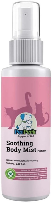 petperk Soothing Body Mist Perfume Deodorizer(100 ml, Pack of 1)