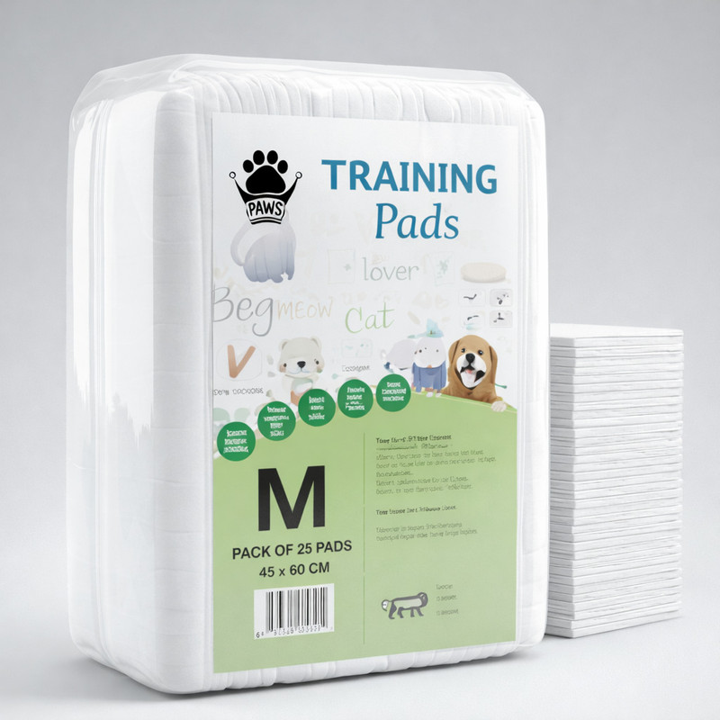PAWS SAMRAT Training Pads Large Large 60x90cm - packet (15) Disposable Dog & Cat Diapers(Pack of 15 L)