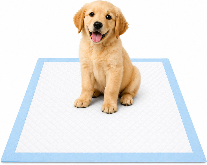 VANI GLOBAL PRIVATE LIMITED Dog Training Pads 60×90 cm (Pack of 25) Disposable Dog Diapers(Pack of 25 M)