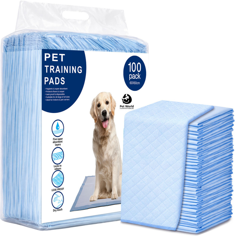PET WORLD PW-Training Pad -30 Disposable Dog & Cat Diapers(Pack of 30 XL)