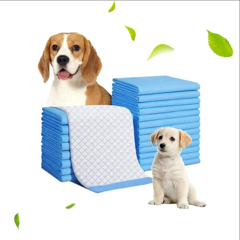 JNONI Dogs Absorbent Urine mats, Poop & Pee Trainer Disposable Dog Diapers(Pack of 5 XL)