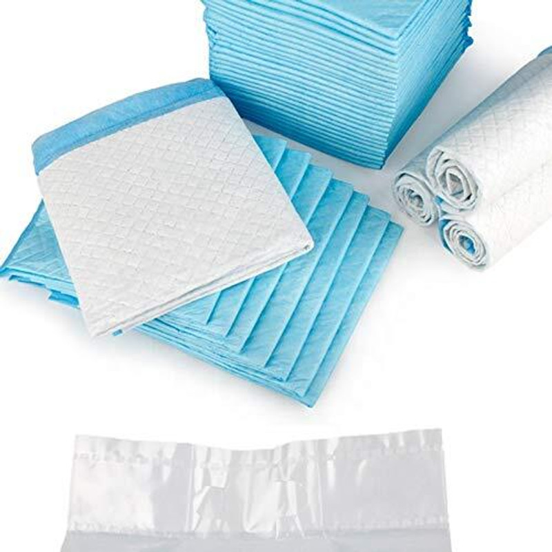 JNONI Dogs Pee Pads Sheet for Dogs,Pet and Puppy Training Pads,Water Proof Dog Disposable Dog Diapers(Pack of 10 XXL)