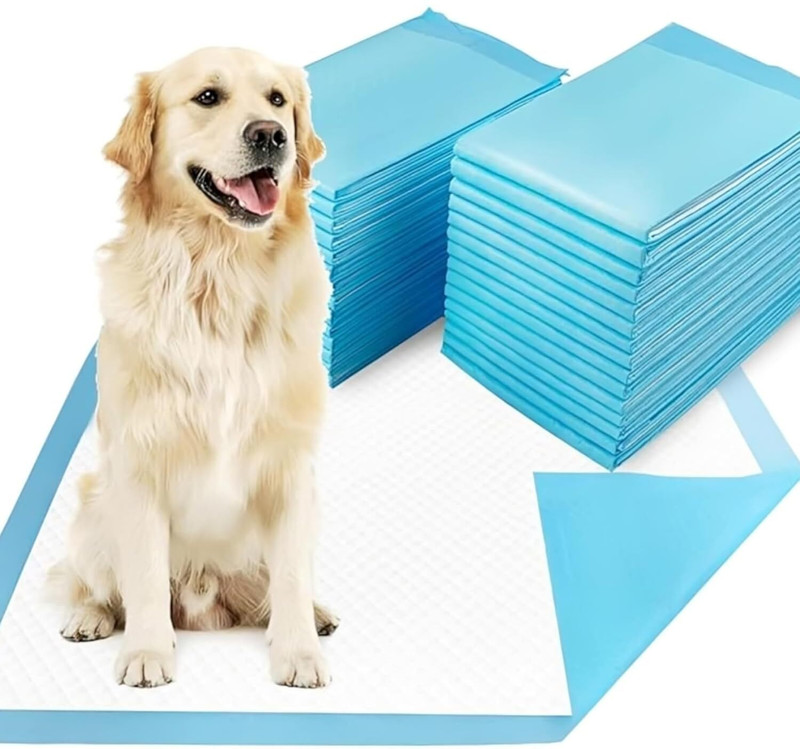 JNONI Dog Training Pads/Size: XXL/60 x 90 cm. Disposable Dog Diapers(Pack of 30 XXL)