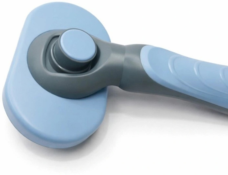Dealprice Self-Cleaning Pet Slicker Brush Pet Dryer(Grey)