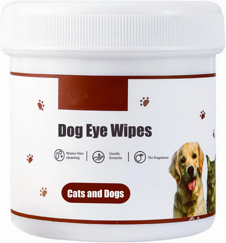 VVG TRADERS 200 PC CAT & DOG EYES WIPES Pet Ear Eye Wipes Pet Ear Eye Wipes(Pack of 200)