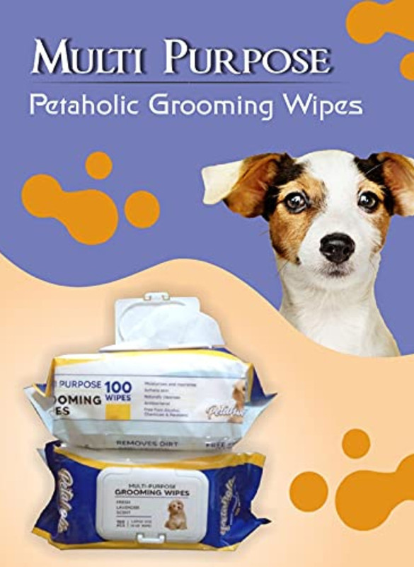 Tailworld TW-WIPES-100 Pet Ear Eye Wipes(Pack of 100)
