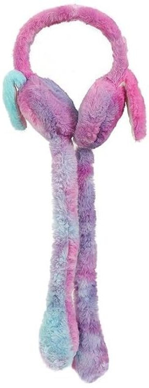 Sai Plush Animal Ear Muffs for Kids Women Girls Warm Winter Pet Ear Eye Wipes(Pack of 1)