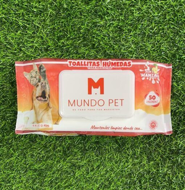 wagmart Pet Wet Wipes for Dogs & Cats Skin Friendly Pet Ear Eye Wipes(Pack of 50)