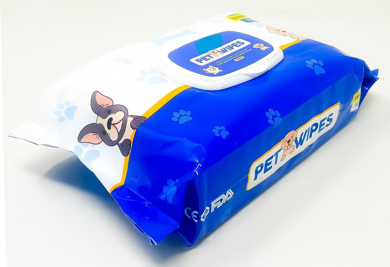 S.Blaze Cat & Dog Wet Wipes - 100 Count (100 Wipes X 1 Pack) Pet Ear Eye Wipes(Pack of 100)