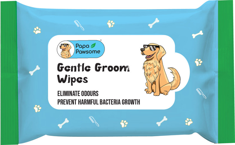 Papa Pawsome PP-GGW Pet Ear Eye Wipes(Pack of 100)