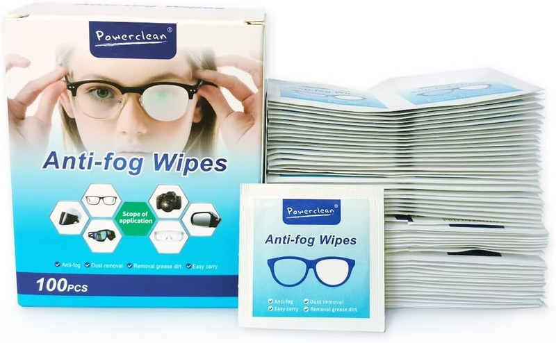 hsbtreads Anti Fog Wipes for Glasses  Lens Cleaner(0 ml, 2.36 inch, Pack of 1)