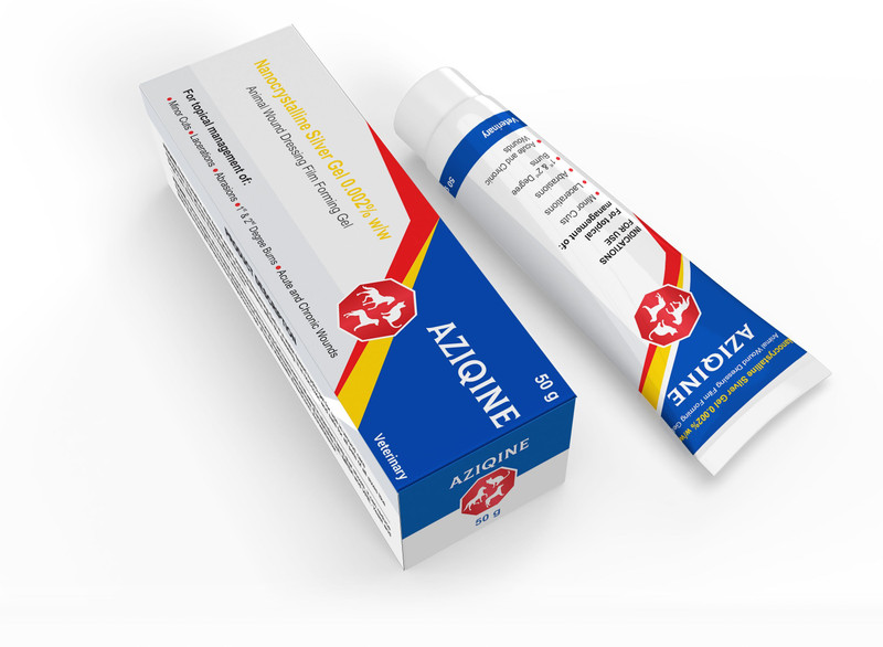 Aziqine Animal Wound and Dressing Film Forming Gel Pet First Aid Kit(1 Pieces)