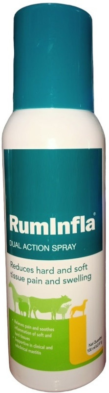 ADILAID RUMINFLA Dual Action Spray for Pain & Swelling in small & Large Animals Pet First Aid Kit(1 Pieces)