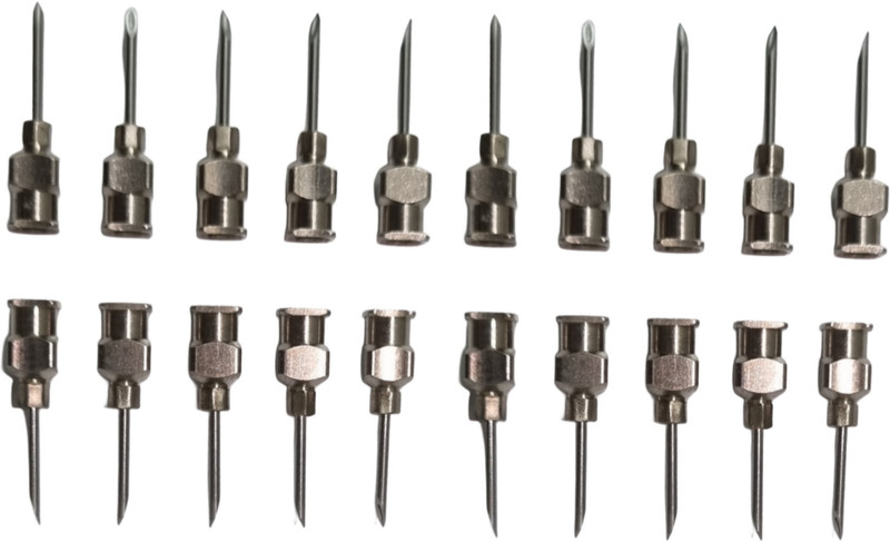 Vaccman Injector Standard Needle 22 Gauge for all types of Poultry Vaccinator (Pack of 2- 20 No) Pet First Aid Kit(24 Pieces)