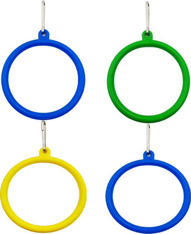 Grow Basket Hanging Ring Swing Chewing Love Birds Budgies Parrot Cockatiel Conure Finches Bird Chew(4 g, Pack of 4)