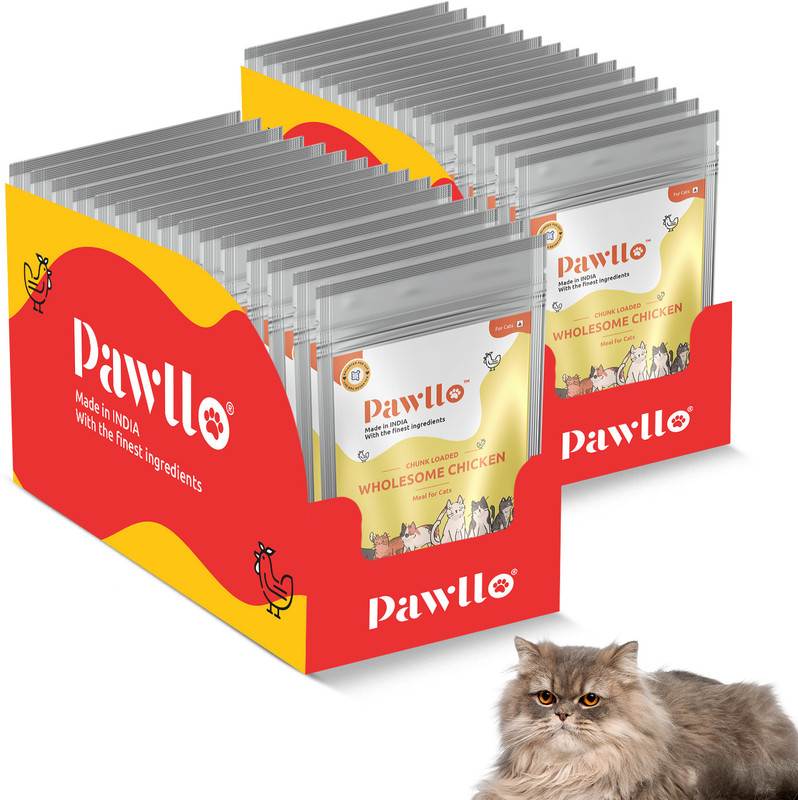 pawllo Pawllo Mackerel Gravy for Cats: Nourishing Delight for Your Furry Companion Fish 0.21 kg (9x0.02 kg) Wet Adult Dog & Cat Food