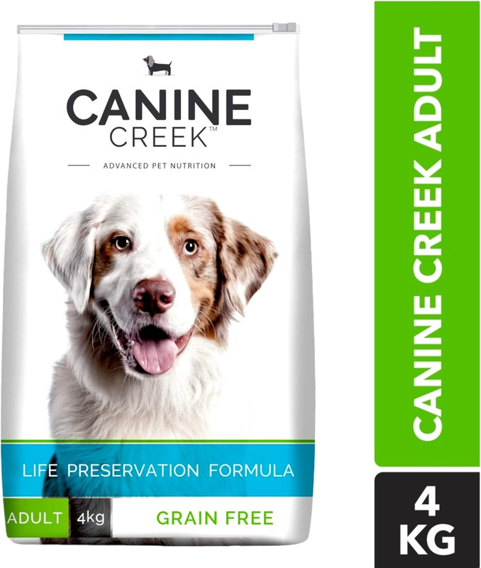 Canine Creek Adult 4kg Grain Free Chicken 4 kg Dry Adult Dog Food