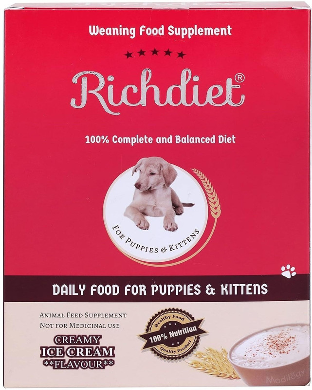 Richdiet RICDIET DAILY FOOD FOR PUPPIES & KITTENS Vanilla 0.4 kg Dry Young Dog Food