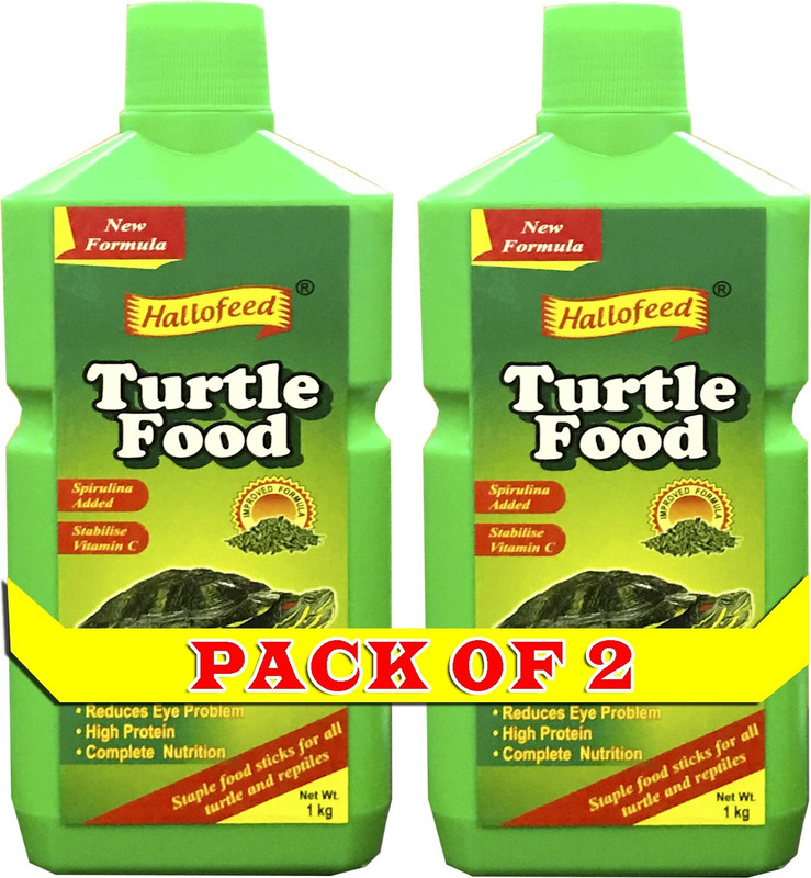 Hallofeed SPECIAL TURTLE FOOD-2KG (2*1KG) 2 kg (2x1 kg) Dry Young Turtle Food