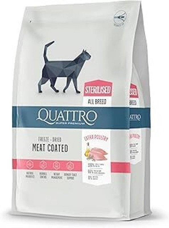 Quattro Cats Chicken 7 kg Dry Adult Cat Food