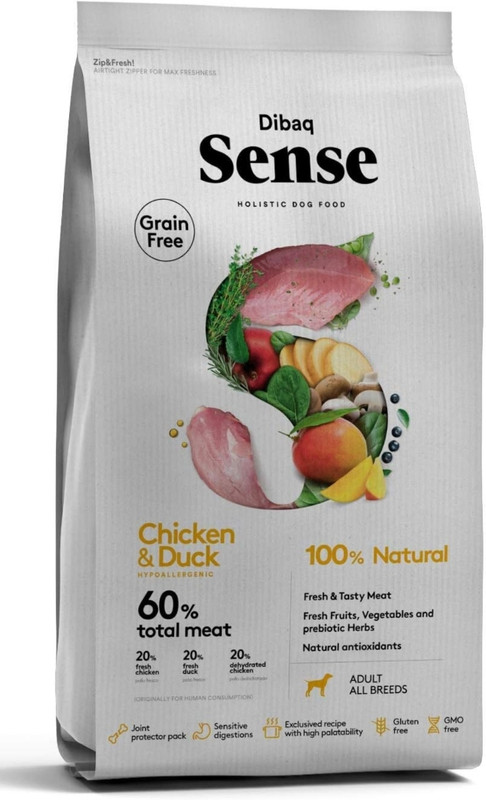 Dibaq Sense Grain Free Hypoallergenic Salmon 12 kg Dry Adult Dog Food