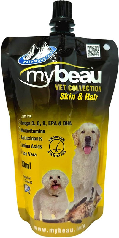 my beau Dog & cat Supplement Skin and Hair 300 ml 0.3 kg Wet Adult, Young Dog & Cat Food