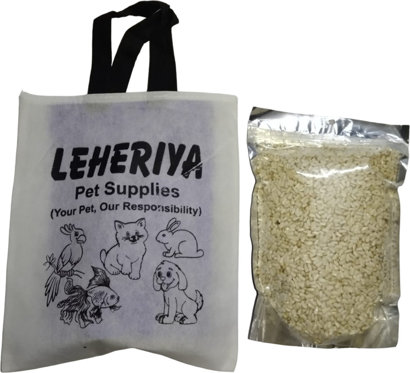 Leheriya Kusum Seeds For Birds 0.5 kg Dry Adult, New Born, Senior, Young Bird Food