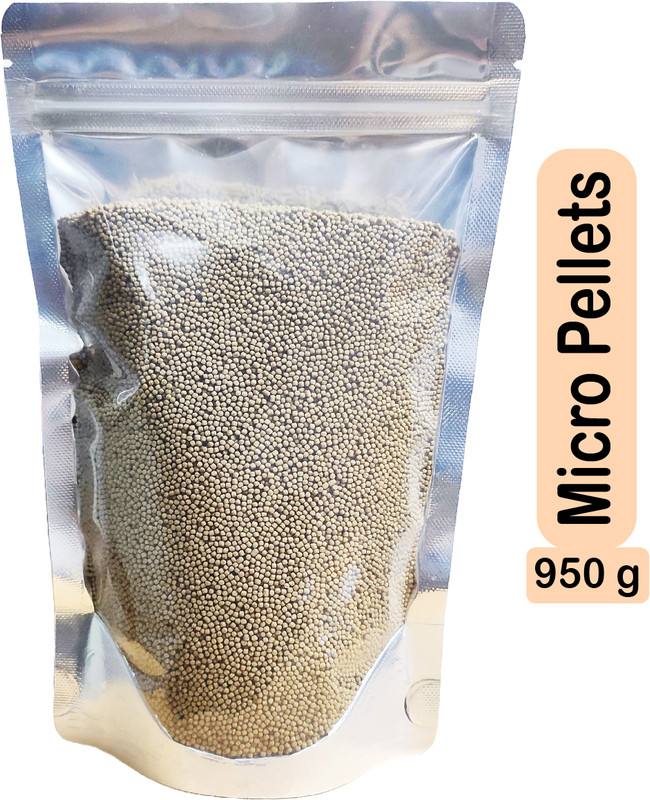 Grow Basket All Tropical Fishes Daily Nutrition Pellet Fish Feed for Health & Rapid Growth Shrimp 0.25 kg Dry Senior Tortoise Food