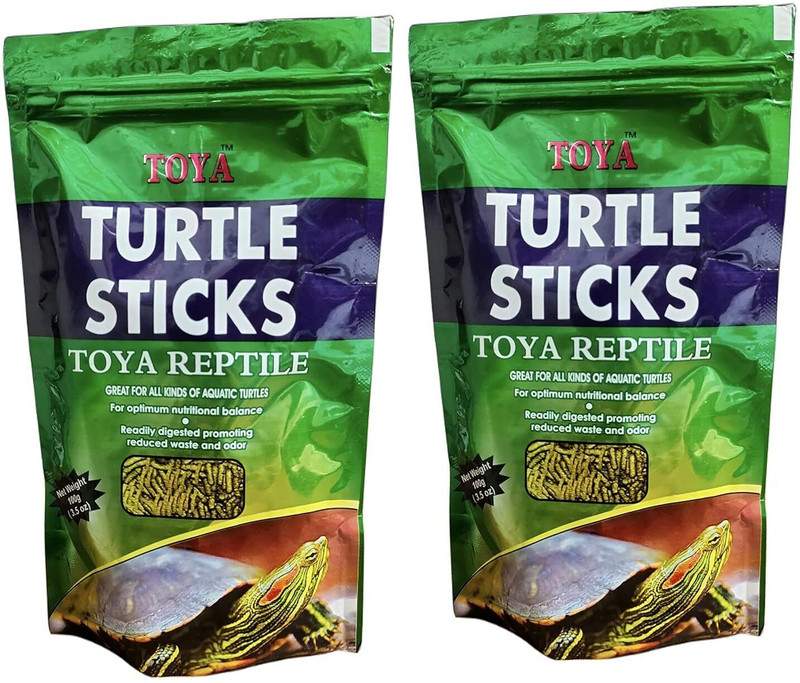 TETRA Turtle Sticks Great for All Kinds of Aquatic Turtles1 0.2 kg (2x0.1 kg) Dry New Born, Young, Adult Turtle Food