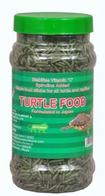 ALLYAQUA Aquatic Turtle Food 150gm Shrimp 0.15 kg Dry Adult, Senior, Young Turtle Food
