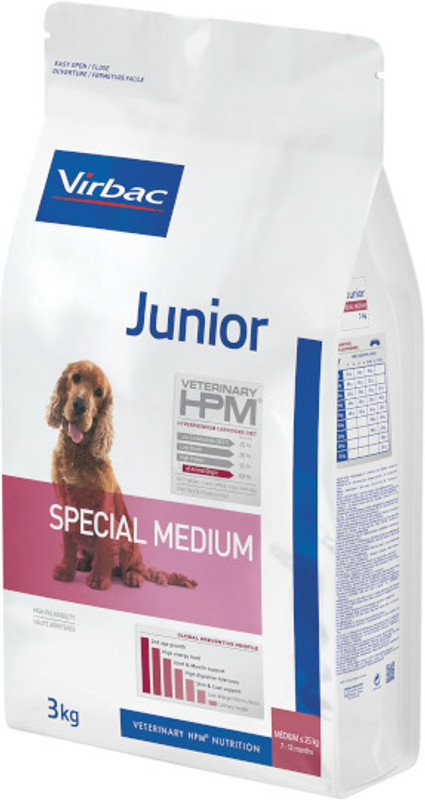 Virbac Veterinary Adult Special Dog Food for Large & Medium Breed Dogs Chicken 3 kg Dry Adult Dog Food