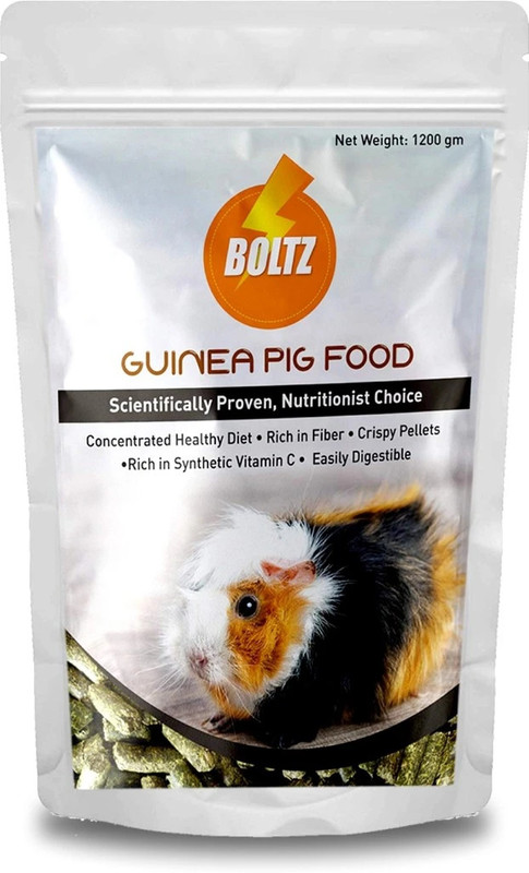 BOLTZ Pig Food For All Life Stages 1200Gm 1.2 kg Dry Adult Guinea Pig Food