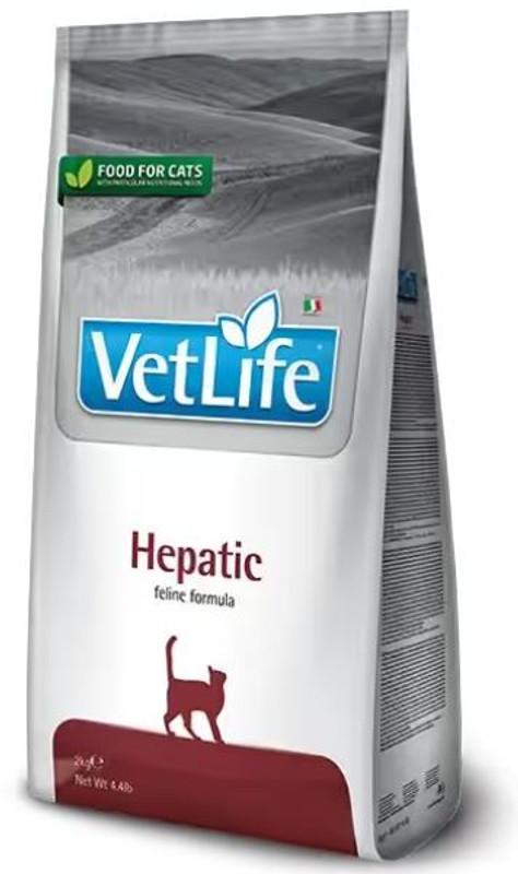 Vetlife Hepatic Dry Cat Food 2 kg Dry Adult Cat Food